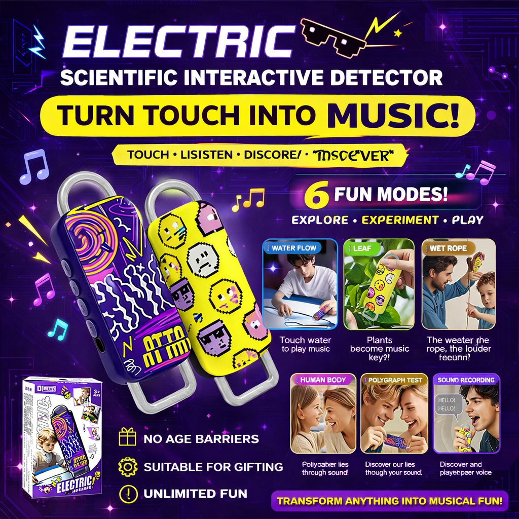 Kids science toy for human connection experiment by eGrabby